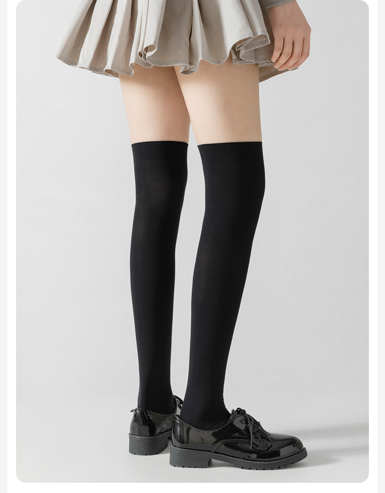 Ladys Classic Uniform Style Over-Knee School Socks